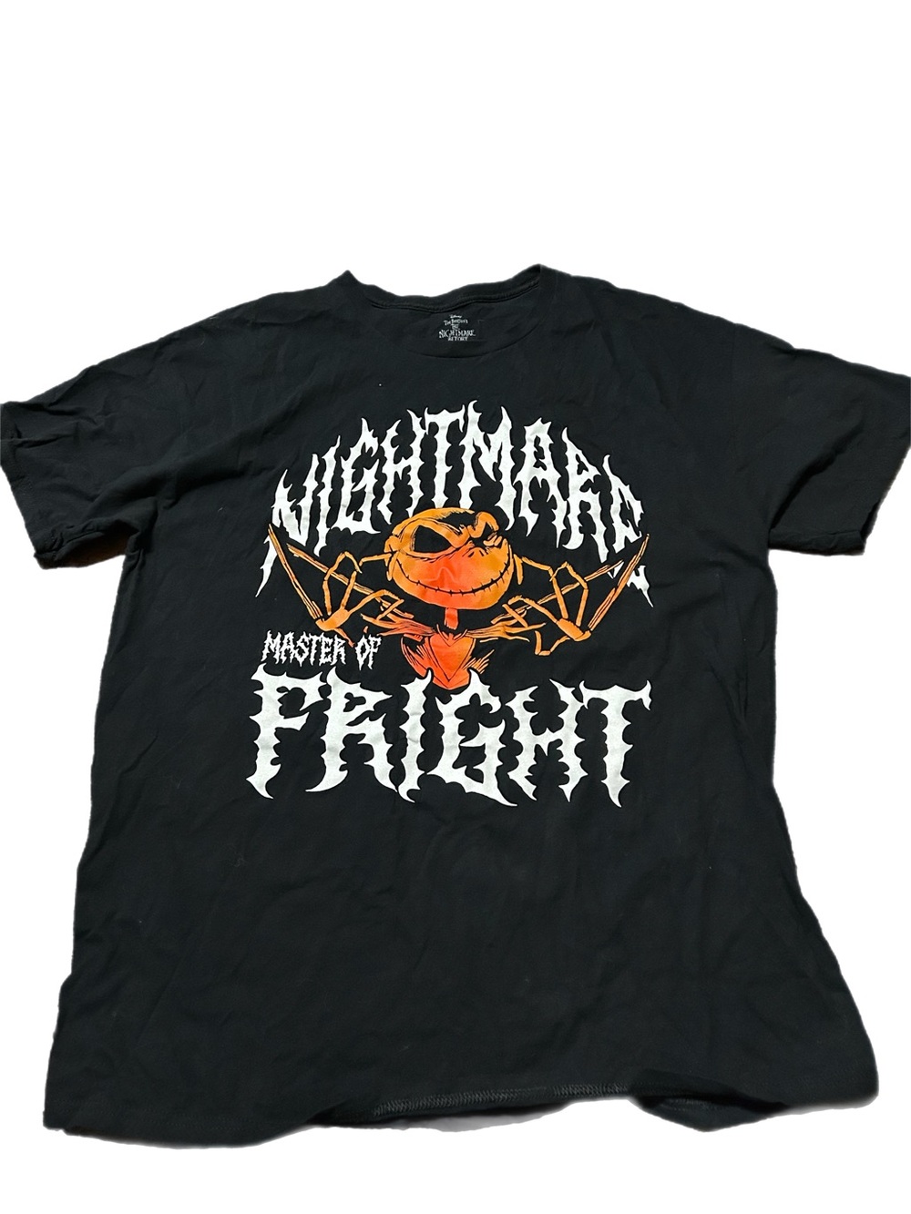 Disney The Nightmare Before Christmas Nightmare Master of Fright Men’s T-shirt
